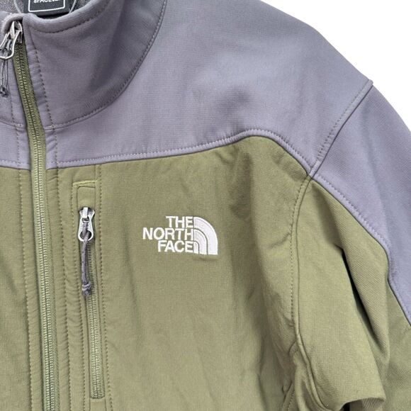 The North Face Men's APEX Bionic Fall Winter Jacket Climateblock Green/Gray M - Picture 3 of 5